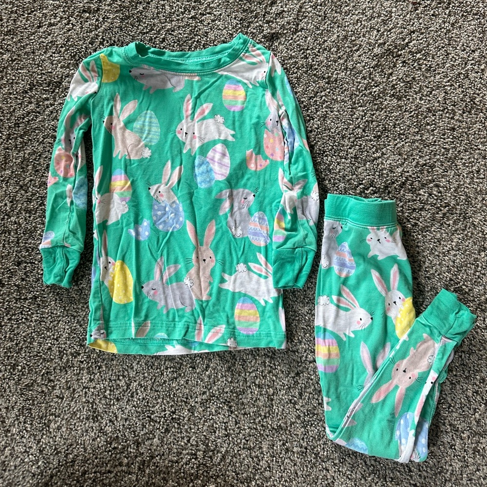 Little Sleepies Easter Bunny Pajamas 18-24 months